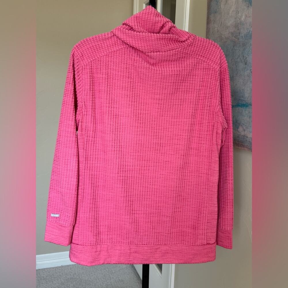 Columbia Pink Cowl Neck Sweater - Picture 2 of 6